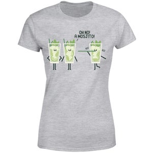 Threadless x IWOOT Mosjito Women's T-Shirt - Grey
