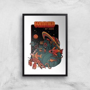 Threadless x IWOOT Summer Magic Of 3025 Giclee Art Print