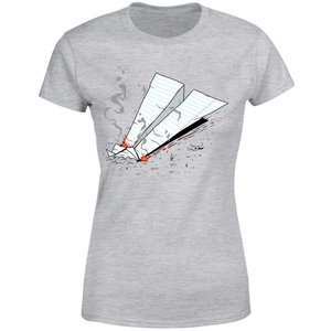 Threadless x IWOOT Crash Women's T-Shirt - Grey