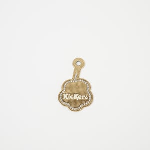 Unisex Metal Fleurette Gold