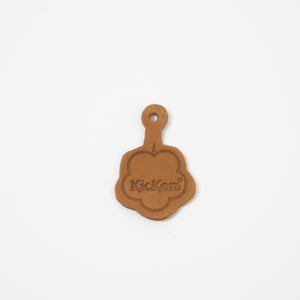 Unisex Leather Fleurette Tan