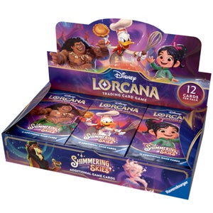 Disney Lorcana Trading Card Game Shimmering Skies Booster Packs CDU (24 Packs)