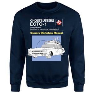 Ghostbusters Ecto-1 User Manual Sweatshirt - Navy