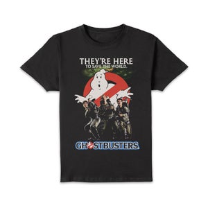 Ghostbusters Classic Poster Unisex T-Shirt - Black