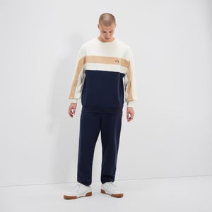 Sweatshirt Andora für Herren Cremeweiß/Marineblau