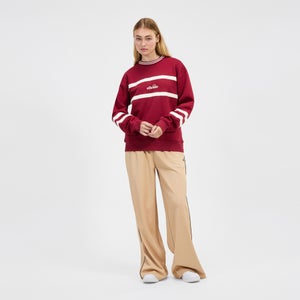 Women's Marchi Sweatshirt Burgundy/Off White