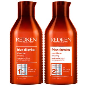 Redken Duo: Frizz Dismiss Shampoo 300ml & Conditioner 300ml