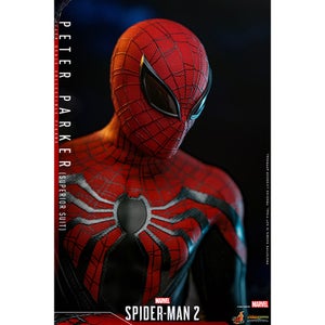 Hot Toys 1:6 Scale Marvel Spider-Man 2 Peter Parker (Superior Suit) Statue