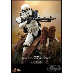 Hot Toys 1:6 Scale Star Wars A New Hope Dewback and Sandtrooper Sergeant Set