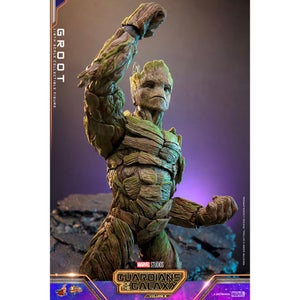 Hot Toys 1:6 Scale Marvel Guardians of the Galaxy Vol.3 Groot Statue
