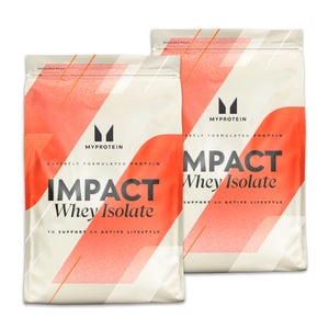 Twin Pack Impact Whey Isolate