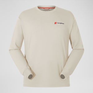 Langarm Mera Peak Unisex-Shirt Grau