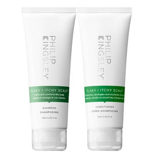 Philip Kingsley Duo: Flaky/Itchy Scalp Shampoo 75ml & Flaky/Itchy Scalp Conditioner 75ml