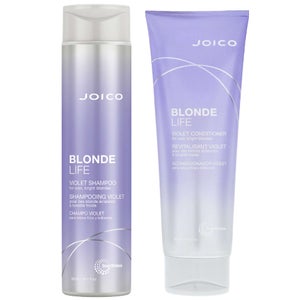 Joico Duo: Blonde Life Violet Shampoo 300ml & Blonde Life Violet Conditioner 250ml