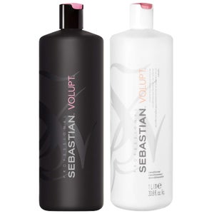 SEBASTIAN PROFESSIONAL Duo: Volupt Volume Boosting Shampoo 1000ml & Volupt Volume Boosting Conditioner 1000ml