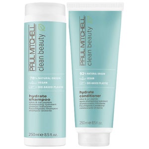 Paul Mitchell Duo: Clean Beauty Hydrate Shampoo 250ml & Conditioner 250ml