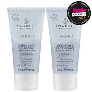 Paul Mitchell Duo: Awapuhi Wild Ginger HydraSoft Shampoo 75ml & Conditioner 75ml