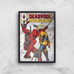 Deadpool & Wolverine Best Bubs Giclee Art Print