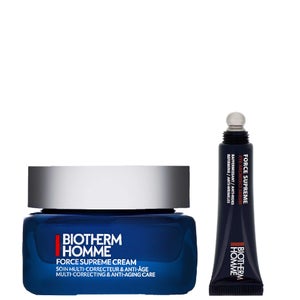 Biotherm Duo: Homme Force Supreme Youth Architect Cream 50ml & Eye Architect Serum 15ml