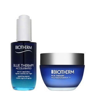 Biotherm Bundles Duo: Blue Therapy Accelerated Serum 50ml & Multi-Defender SPF25 Normal/Combination Skin 50ml