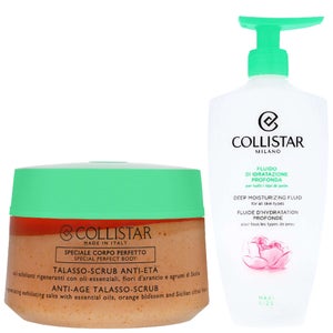 Collistar Bundles Duo: Anti-Age Talasso-Scrub 700g & Deep Moisturising Fluid 400ml