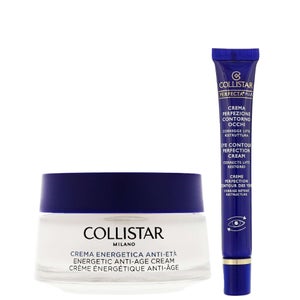 Collistar Duo: Energetic Anti-Age Cream 50ml & Eye Contour Perfection Cream 15ml