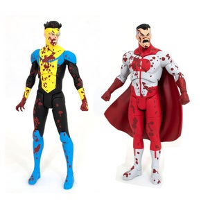 Invincible Omni-Man and Invincible Duel Deluxe Action Figure Box Set