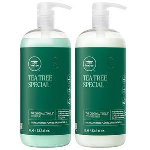 Paul Mitchell Duo: Tea Tree Lavender Mint Shampoo 300ml & Lavender Mint Conditioner 300ml