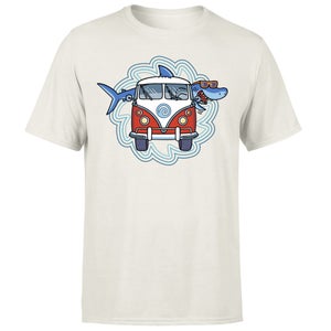 Threadless x IWOOT Shark Van Men's T-Shirt - Cream