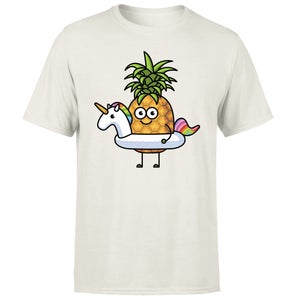 Threadless x IWOOT Summer Pineapple Men's T-Shirt - Cream