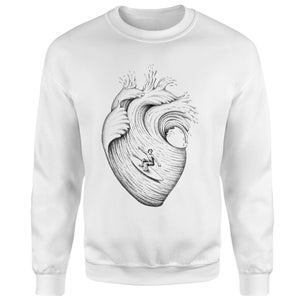 Threadless x IWOOT Heart Of The Ocean Sweatshirt - White