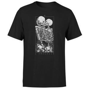 Threadless x IWOOT The Lovers Men's T-Shirt - Black