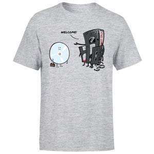 Threadless x IWOOT The New Guy Men's T-Shirt - Grey