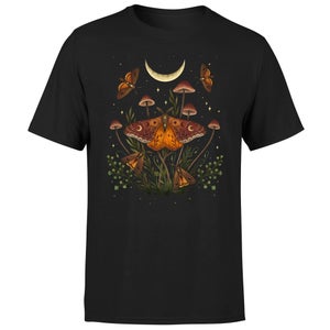 Threadless x IWOOT Autumn Light Underwing Men's T-Shirt - Black