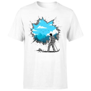 Threadless x IWOOT Breakthrough To The Other Side Men's T-Shirt - White