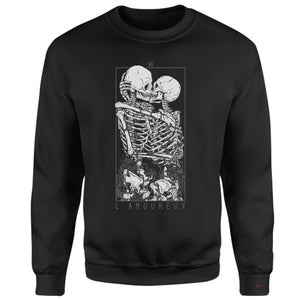 Threadless x IWOOT The Lovers Sweatshirt - Black