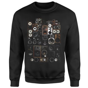 Threadless x IWOOT Audio Sweatshirt - Black