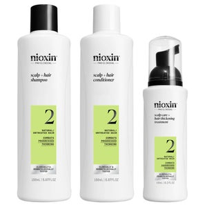 Nioxin Pro Clinical System 2 Trial Kit for Natural Hair with Progressed Thinning