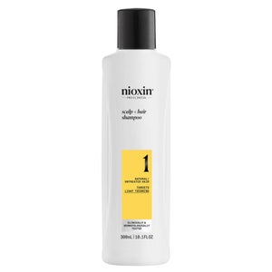 Nioxin Pro Clinical System 1 Shampoo for Natural Hair with Light Thinning 300ml