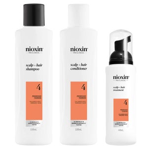 Nioxin Pro Clinical System 4 Trial Kit for Coloured Hair with Progressed Thinning