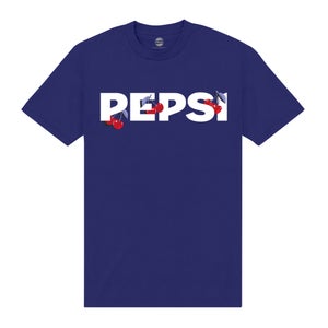 Pepsi Co. Cherry Men's T-Shirt - Blue