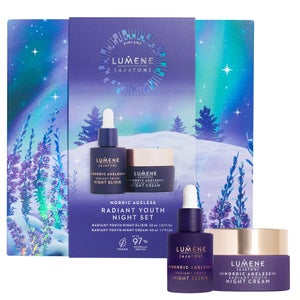 Lumene Christmas 2024 Nordic Ageless [AJATON] Radiant Youth Night Set