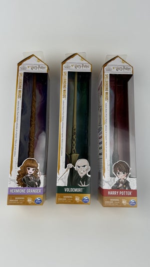 Harry Potter Wizarding World Spellbinding Wands - 3-Pack