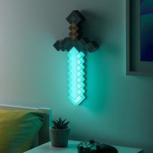 Minecraft Diamond Sword Light