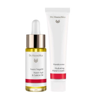 Dr. Hauschka Duo: Neem Nail & Cuticle Oil 18ml & Hydrating Hand Cream 50ml