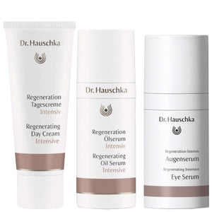 Dr. Hauschka Trio: Regenerating Day Cream Intensive 40ml, Oil Serum Intensive 20ml & Intensive Eye Serum 15ml