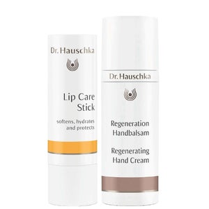 Dr. Hauschka Duo: Lip Care Stick 4.2g & Regenerating Hand Cream 50ml