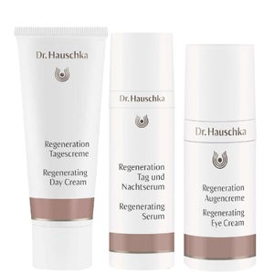 Dr. Hauschka Trio: Regenerating Day Cream 40ml, Regenerating Serum 30ml & Regenerating Eye Cream 15ml