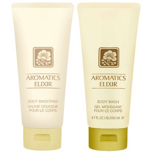 Clinique Duo: Aromatics Elixir Body Smoother 200ml / 6.7 fl.oz. & Aromatics Elixir Body Wash 200ml / 6.7 fl.oz.
