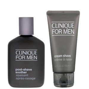 Clinique Duo: Mens Post Shave Soother 75ml / 2.5 fl.oz. & Cream Shave 125ml / 4.2 fl.oz.